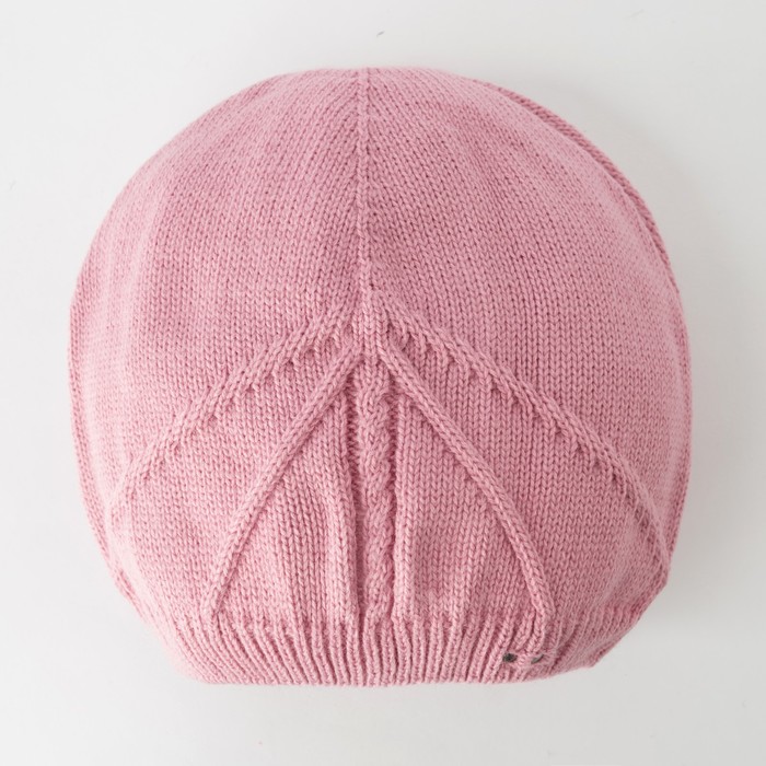 Шапка для девочки "Мелодика", размер 48-50 (2-4 года), принт роза 2106-68с