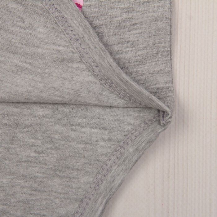 Боди для девочки, рост 74 см, цвет серый, принт розы G 04.41.04 _М