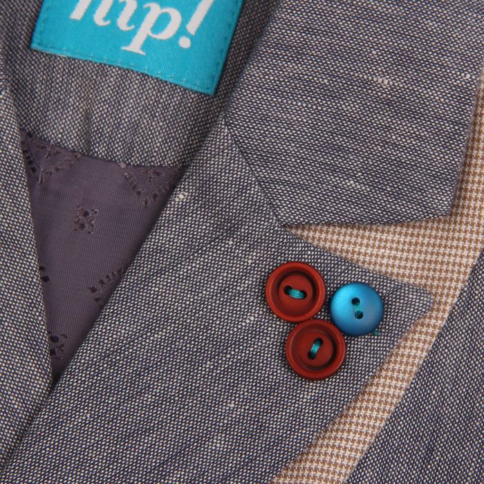 Жилет для мальчика, рост 104 см, цвет серый B 01.14.01