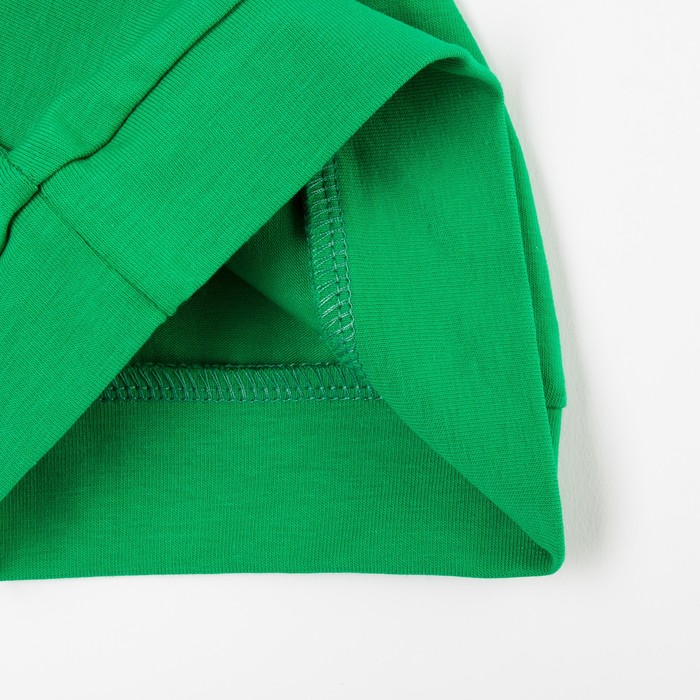 Шапочка для мальчика, рост 68 см, цвет зелёный B 03.70.02 _М