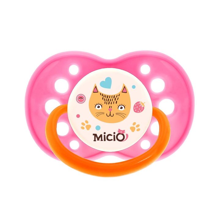 Пустышка силиконовая ортодонтическая «Розовые мечты», от 0 до 6 мес.