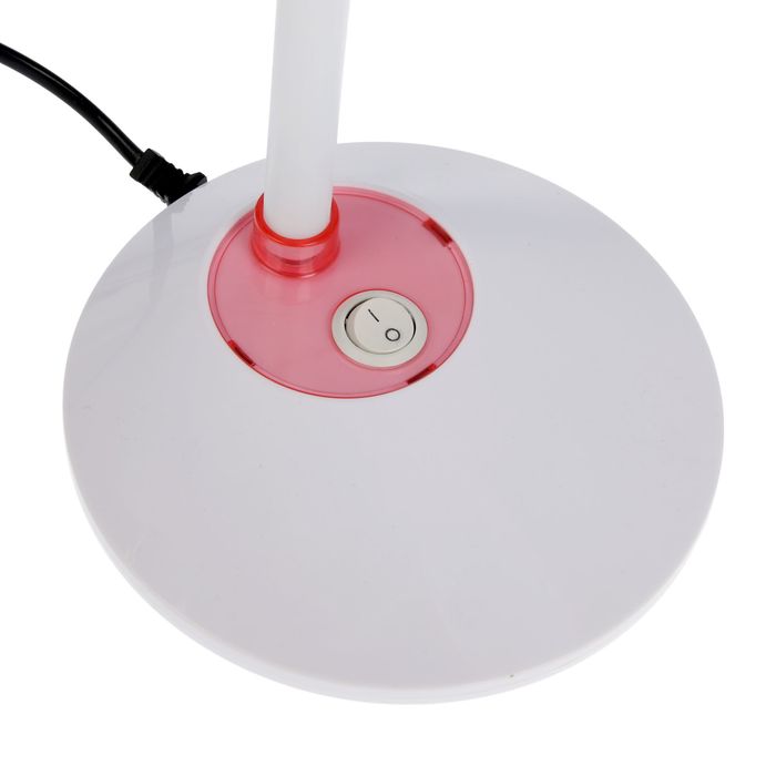 Лампа настольная LEDх15 "Стенли" розовая 45х16х16 см