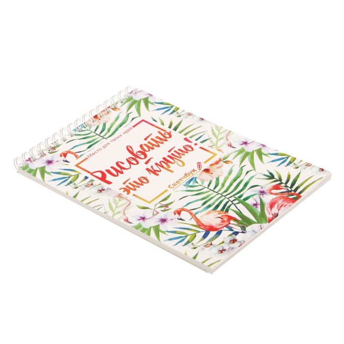 Скетчбук "Рисовать - это круто", А5, 40 листов