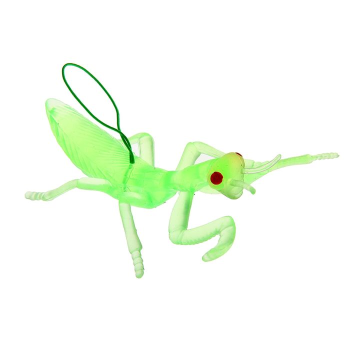 Декор в траву "Богомол" 3*10*2 см