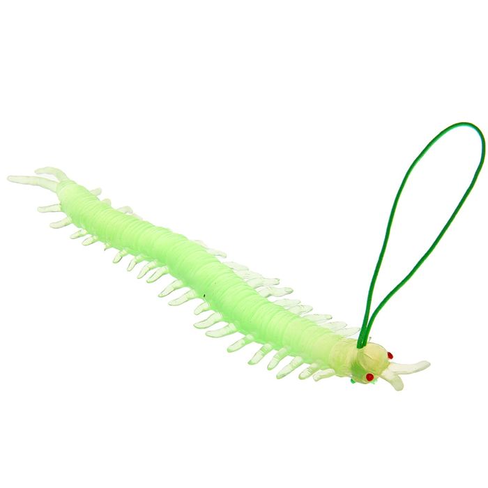 Декор в траву светящийся "Сколопендра" 13*1*1 см