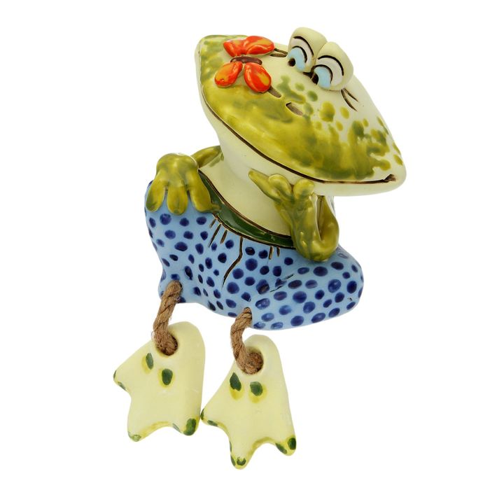 Копилка "Жаба в юбочке", микс