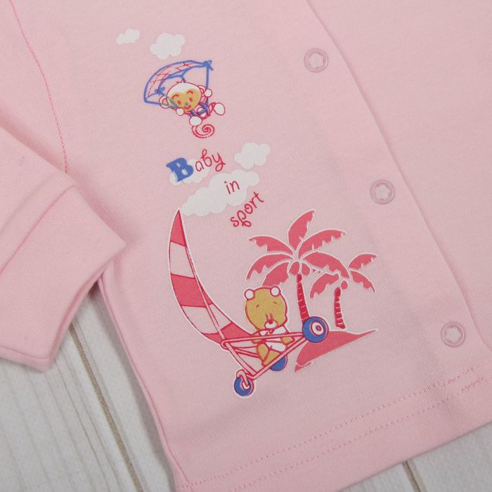 Кофточка, рост 86 см, цвет розовый №5р86_М