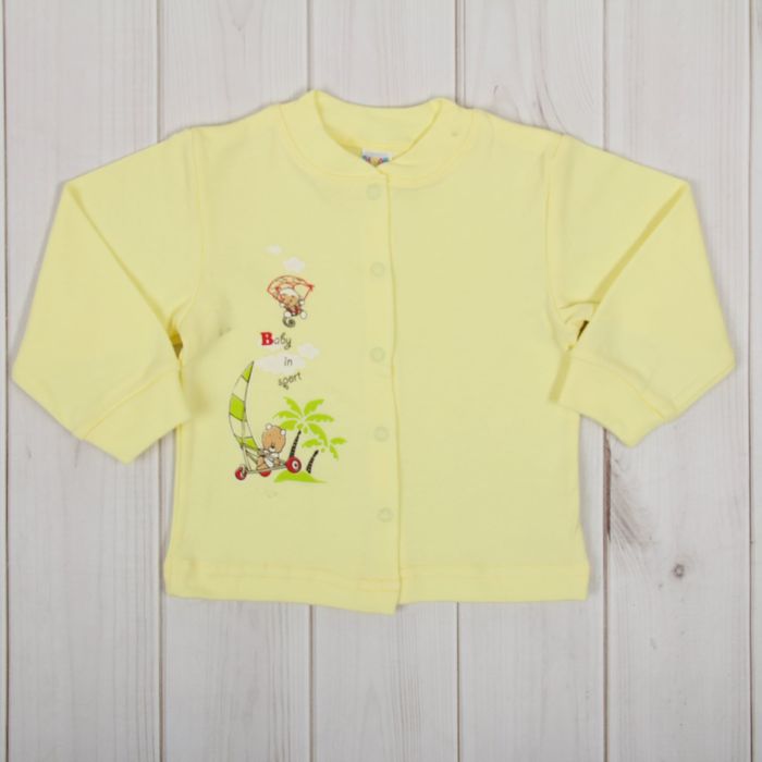 Кофточка, рост 62 см, цвет жёлтый №5ж62_М