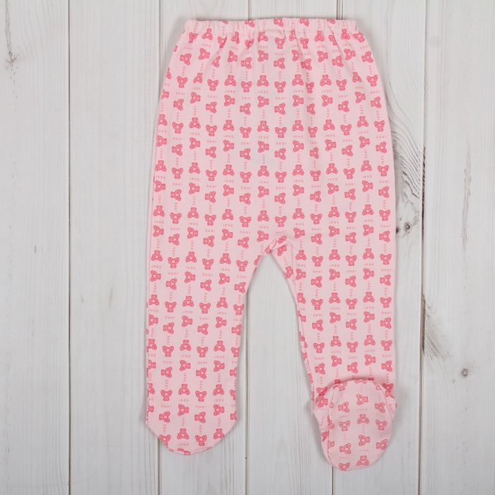 Ползунки, рост 80 см, цвет розовый 0301ИПр80_М