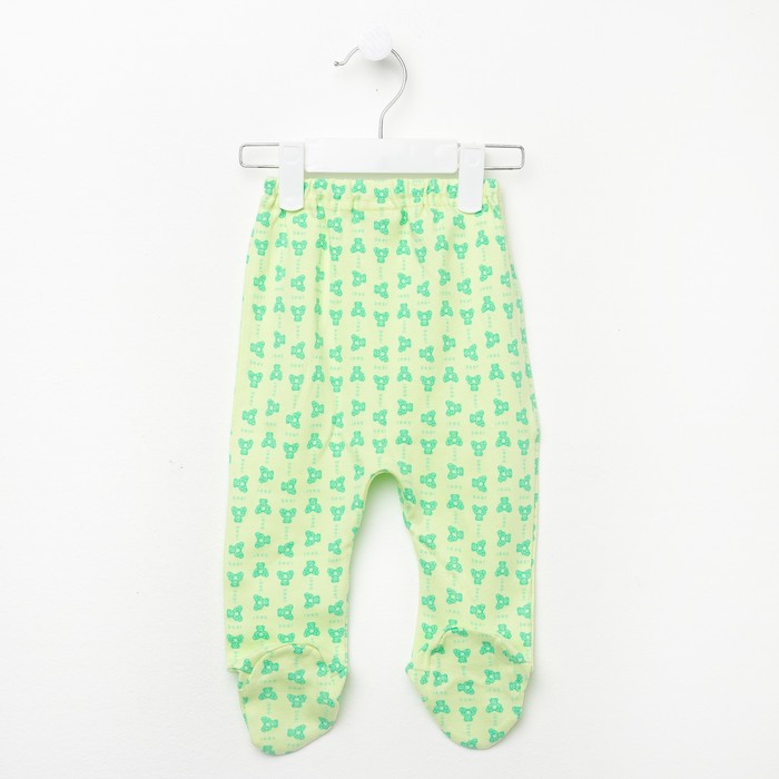 Ползунки, рост 68 см, цвет салатовый 0301ИПс68_М