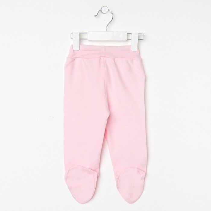 Ползунки, рост 68 см, цвет розовый №6р68_М