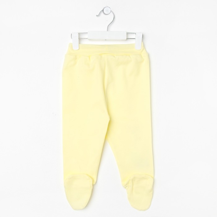 Ползунки, рост 80 см, цвет жёлтый №6ж80_М