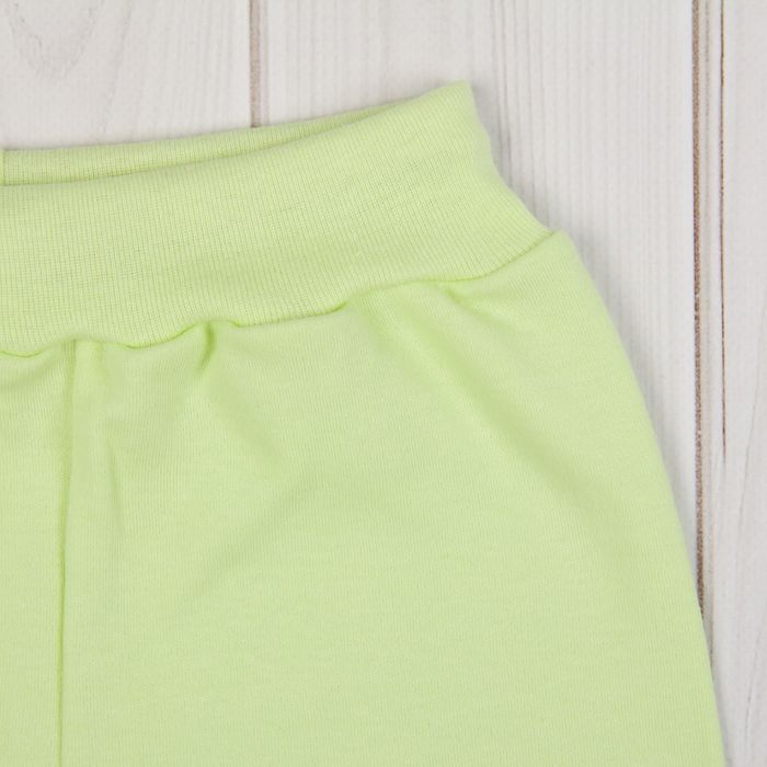 Ползунки, рост 80 см, цвет салатовый №6с80_М