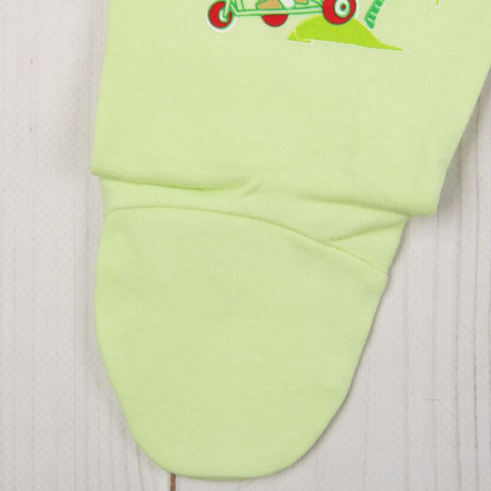 Ползунки, рост 80 см, цвет салатовый №6с80_М