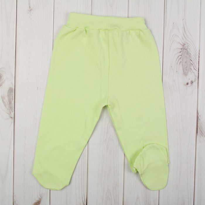 Ползунки, рост 80 см, цвет салатовый №6с80_М