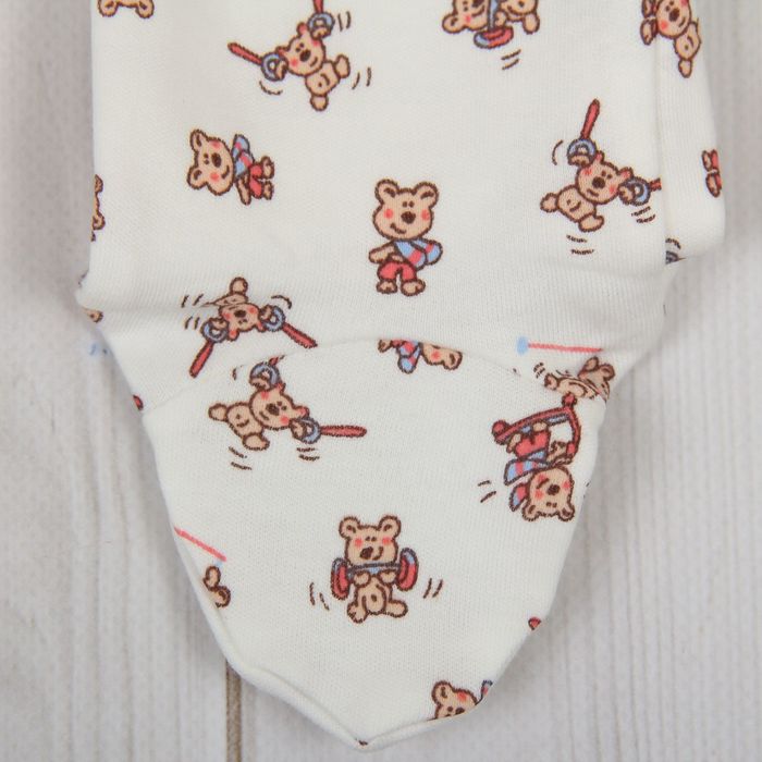 Полукомбинезон детский, рост 68 см, цвет экрю 0303ИПэ68_М