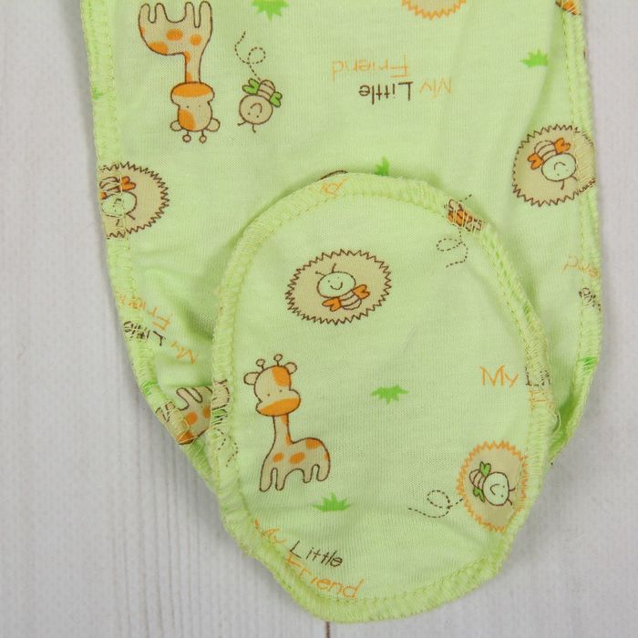 Ползунки высокие, рост 86 см, цвет салатовый 0303Кс86_М