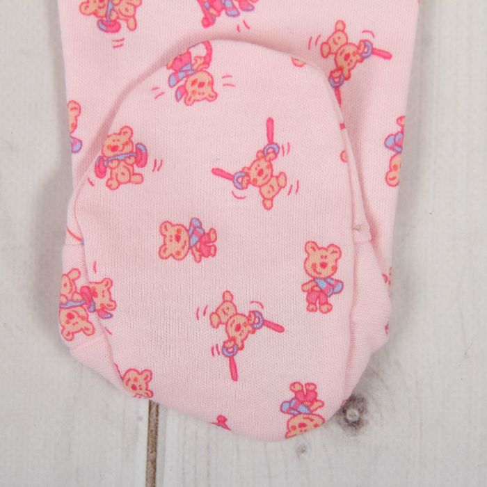 Полукомбинезон детский, рост 74 см, цвет розовый 0305ИПр74_М