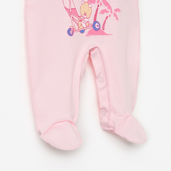 Полукомбинезон детский, рост 80 см, цвет розовый №2р80_М