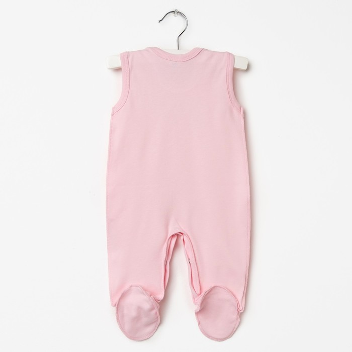 Полукомбинезон детский, рост 80 см, цвет розовый №2р80_М