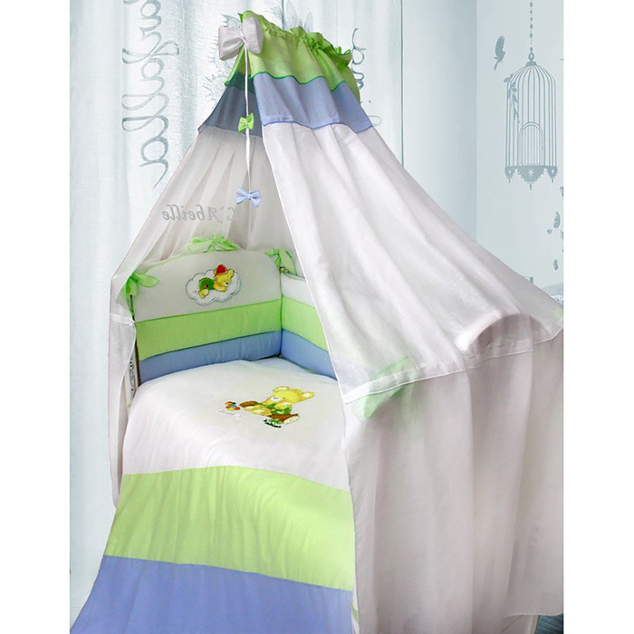 Детское постельное бельё "Capriccio" (3 предмета), цвет белый  2251