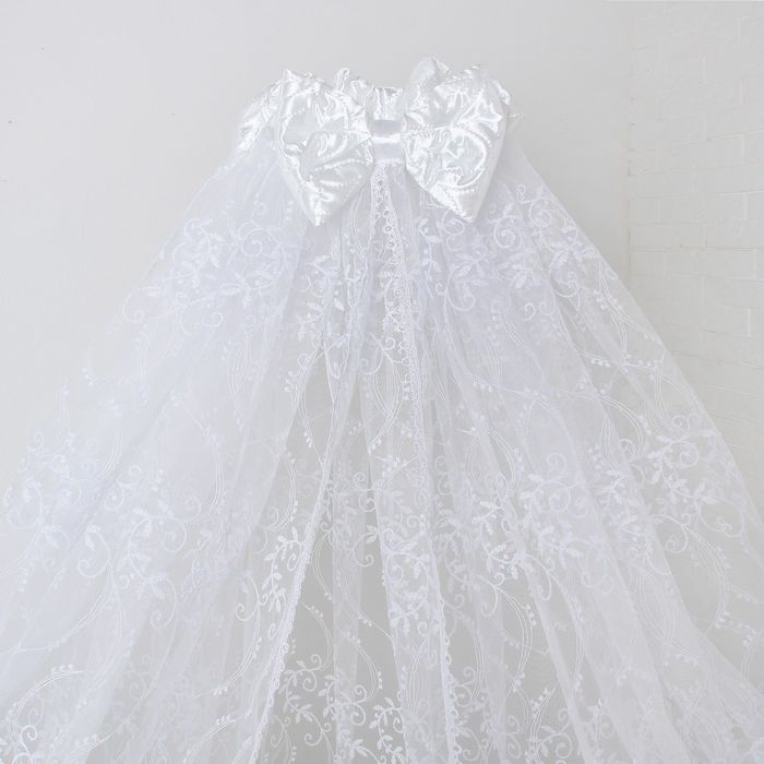 Комплект в кроватку "Мила" (6 предметов), цвет белый 1421/6