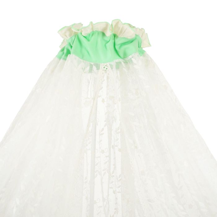 Комплект в кроватку "Абэль" (7 предметов), цвет зелёный 1124