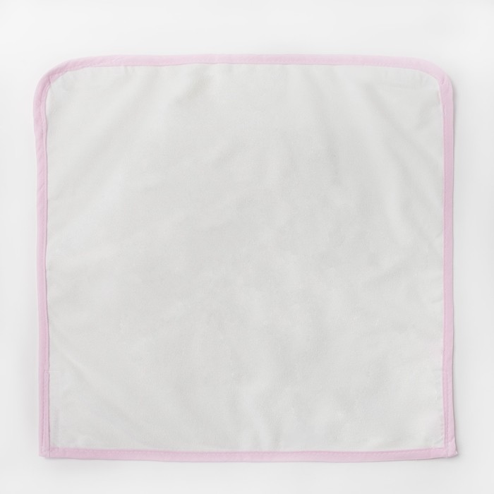 Комплект "Три медвежонка" (пеленальный матрасик 70*66 см, непромокаемая пелёнка (2 шт.)), цвет розов