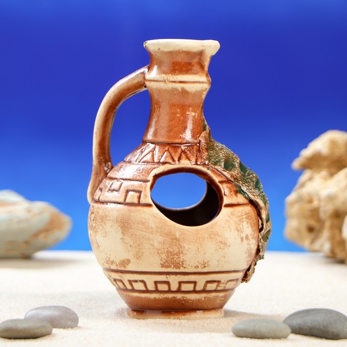 Аквадекор для аквариума "Кувшин Греческий"