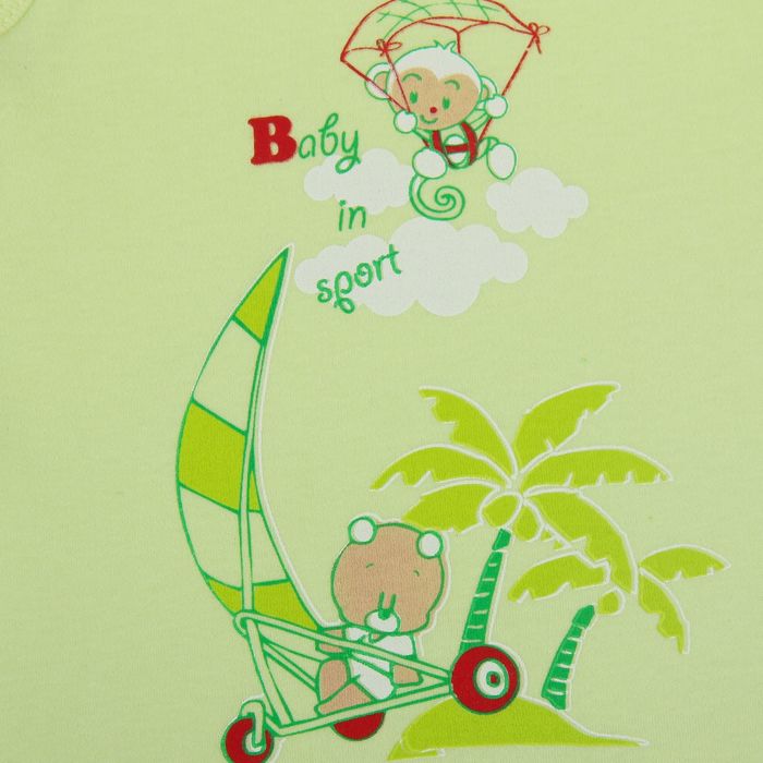 Полукомбинезон детский, рост 86 см, цвет салатовый №2с86_М