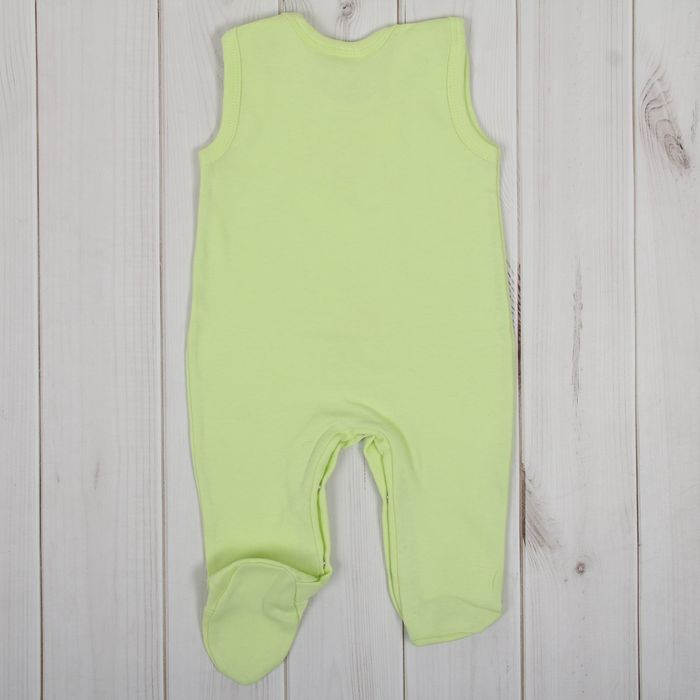 Полукомбинезон детский, рост 86 см, цвет салатовый №2с86_М
