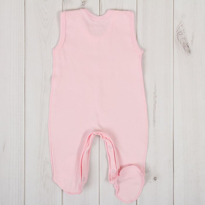 Полукомбинезон детский, рост 74 см, цвет розовый №2р74_М