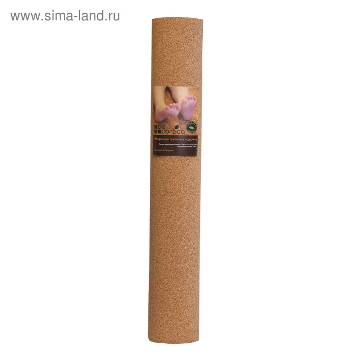 Подложка  Пробковая 2 мм, 1х10м, 10м2