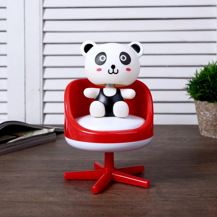 Шкатулка музыкальная механическая "Медвежонок в кресле" МИКС 17х11х11 см