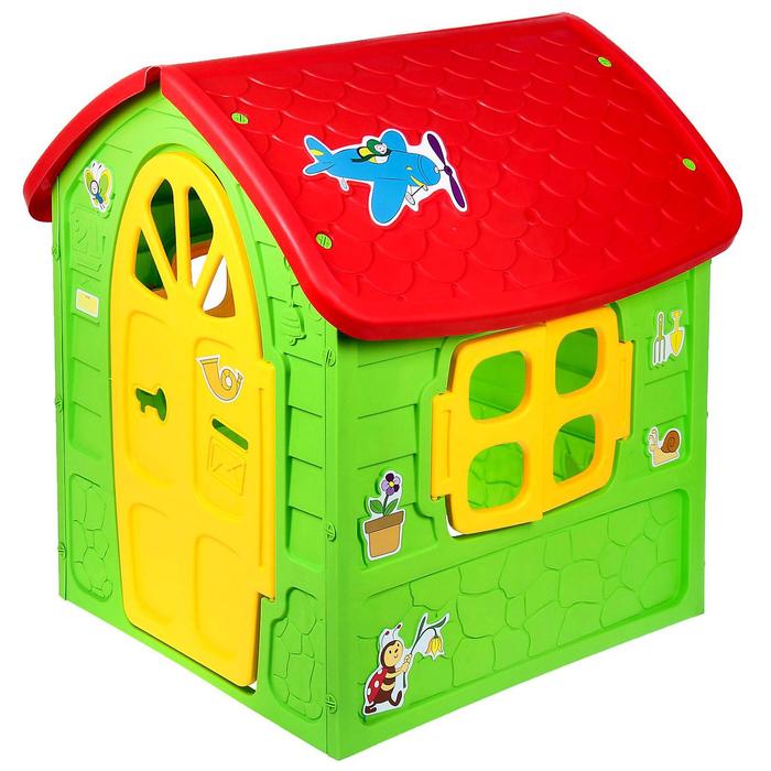 Детский игровой домик, цвет зелёный детский игровой домик цвет зелёный