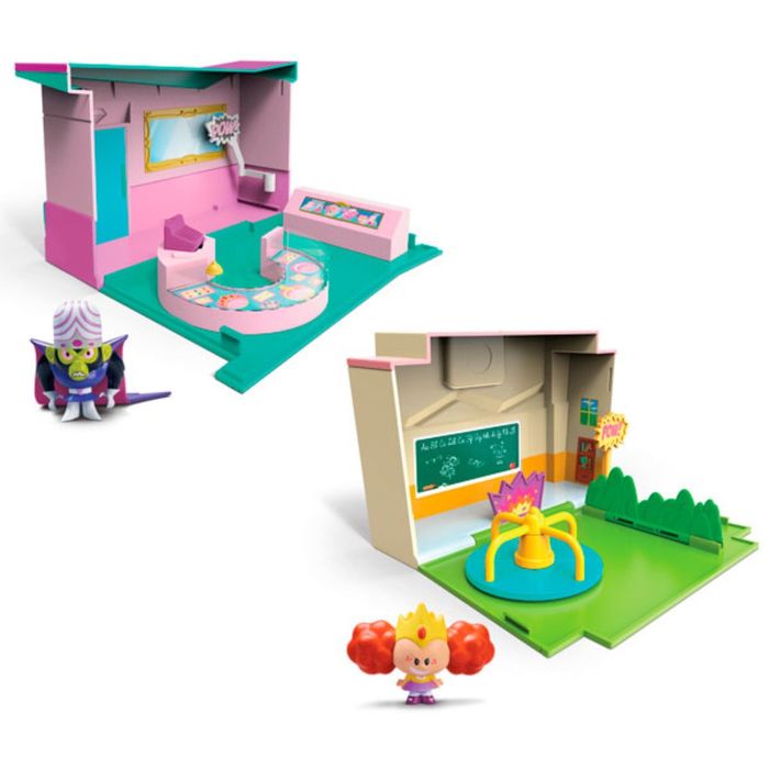 Игрушка Powerpuff Girls Раскрывающийся игровой набор с фигуркой суперкрошки МИКС