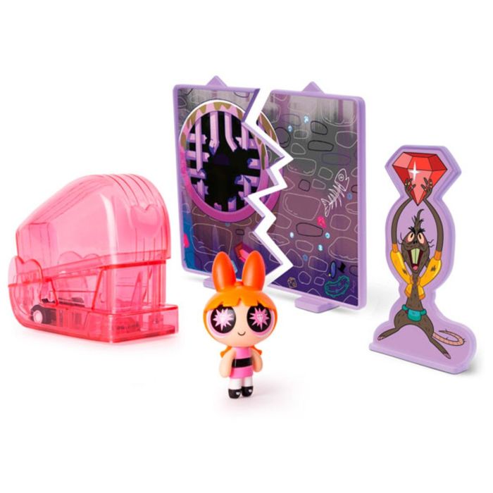 Игрушка Powerpuff Girls Игровой набор Суперкрошка в машинке МИКС
