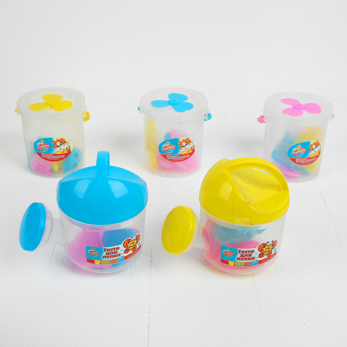 Набор формочек для лепки, цвета МИКС