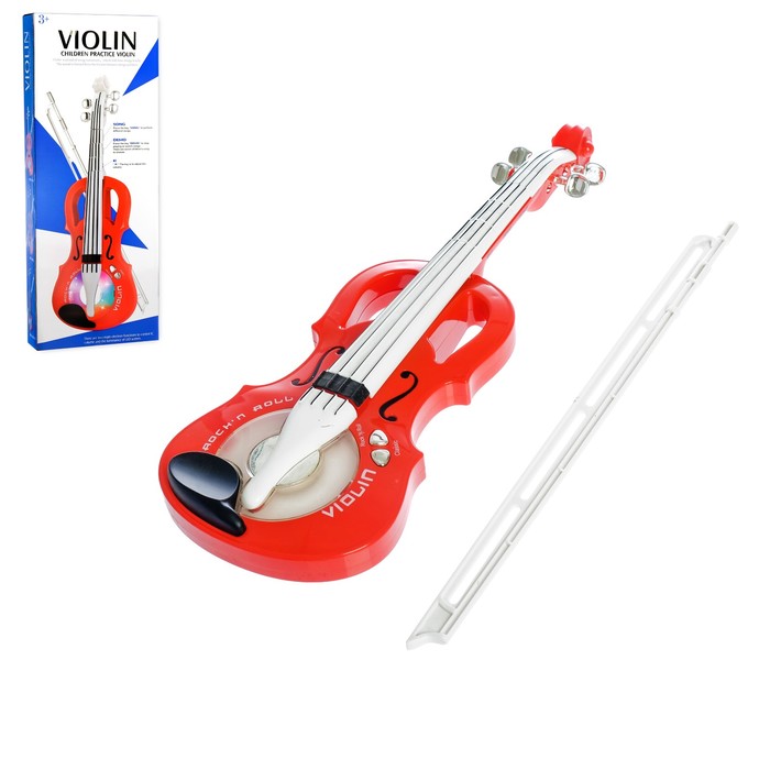 Игрушка музыкальная "Скрипка виртуоз", световые и звуковые эффекты