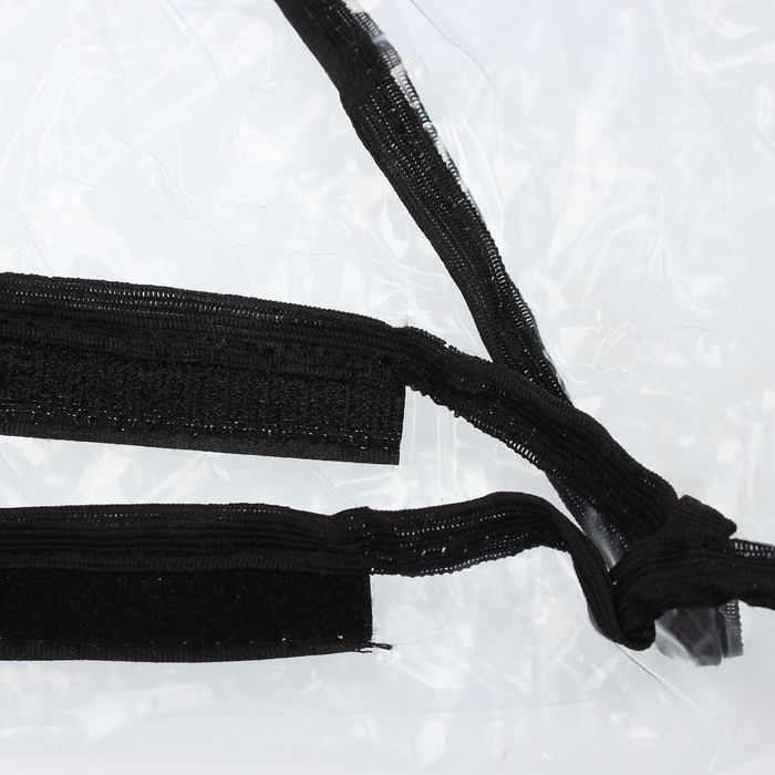 Дождевик на коляску с окном, цвет прозрачный 1168