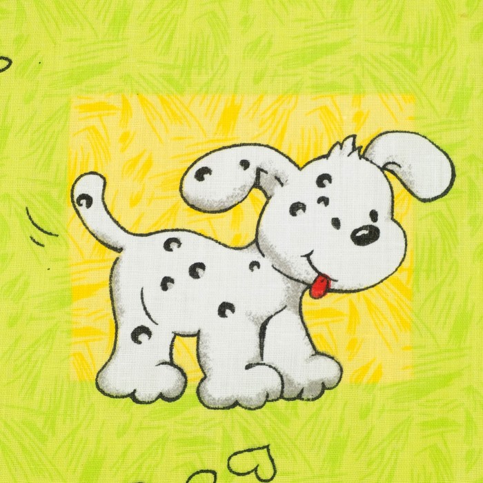 Комплект в кроватку (2 предмета), цвет салатовый 7029Сал