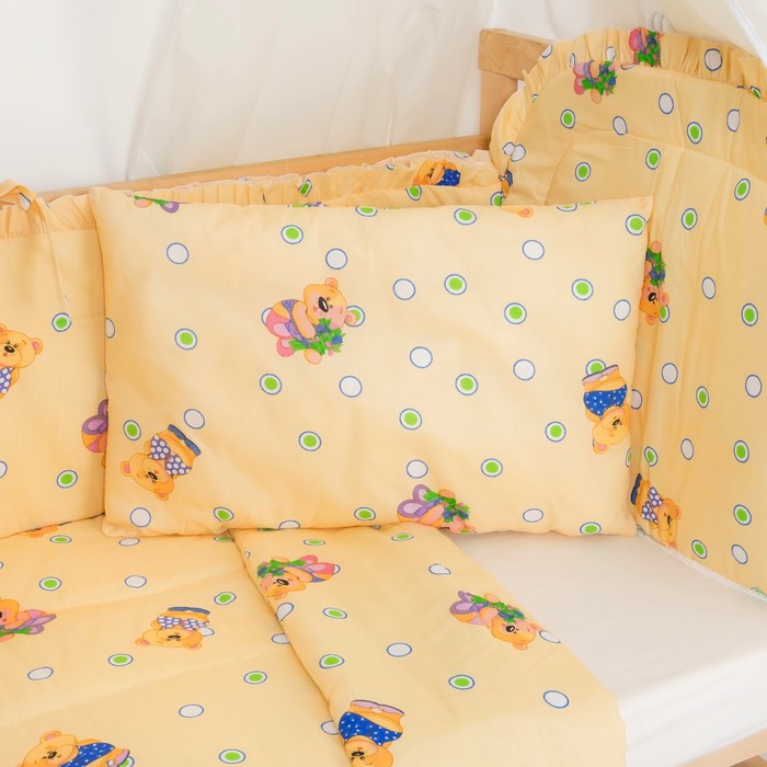 Комплект в кроватку (4 предмета), цвет бежевый 7013 Беж