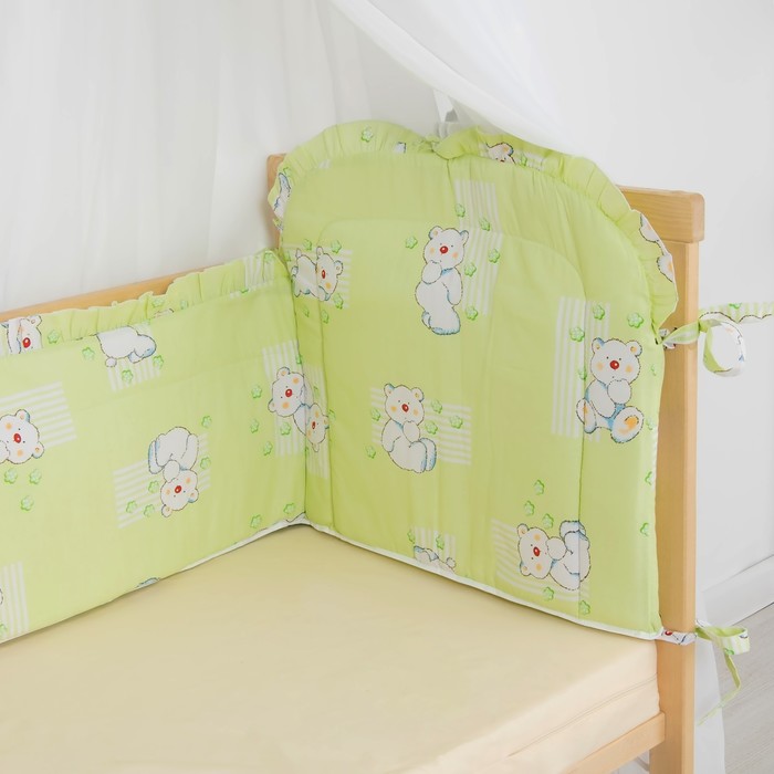 Комплект в кроватку (4 предмета), цвет розовый 7013 Роз