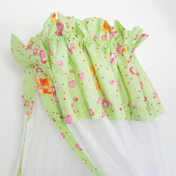 Комплект в кроватку "Классика" (7 предметов), цвет салатовый 7022Сал