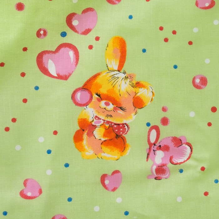 Комплект в кроватку "Классика" (7 предметов), цвет салатовый 7022Сал