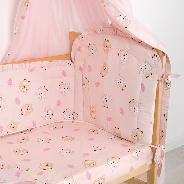 Комплект в кроватку "Классика" (7 предметов), цвет салатовый 7022Сал