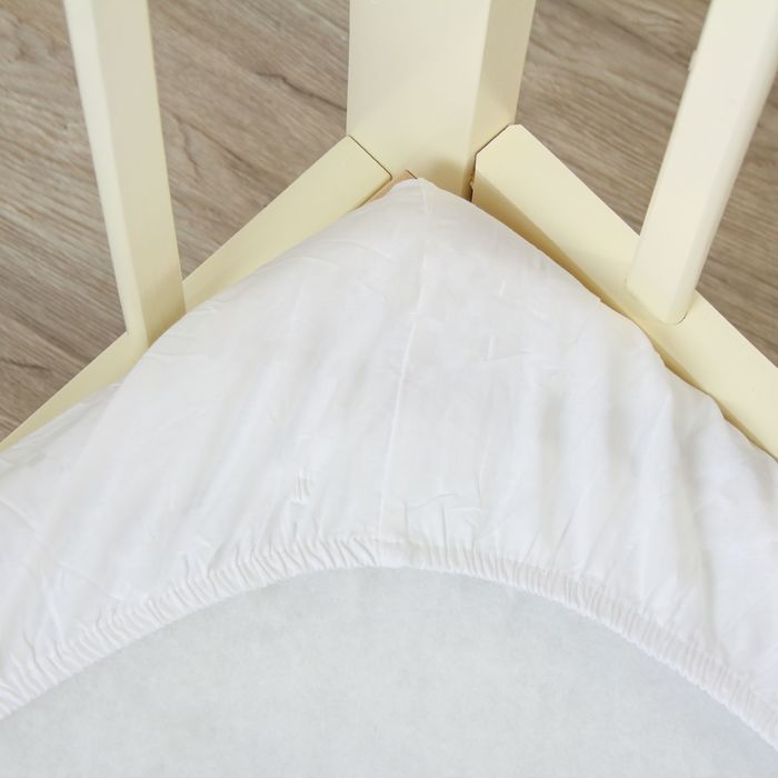 Комплект в кроватку "Кораблик" (6 предметов), цвет белый 7090