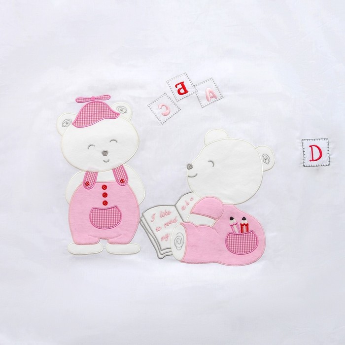 Комплект в кроватку "Мишка" (7 предметов), цвет МИКС 70210