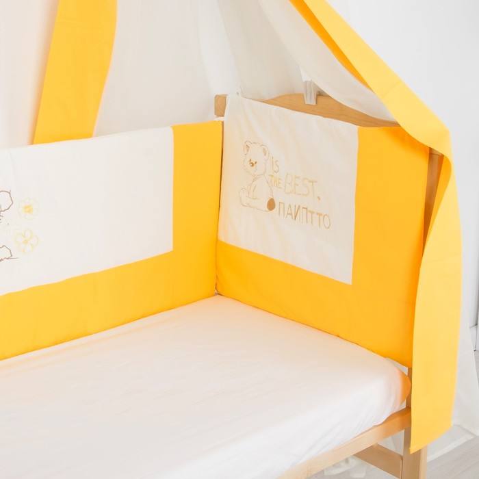 Комплект в кроватку "Мишка" (7 предметов), цвет МИКС 70210