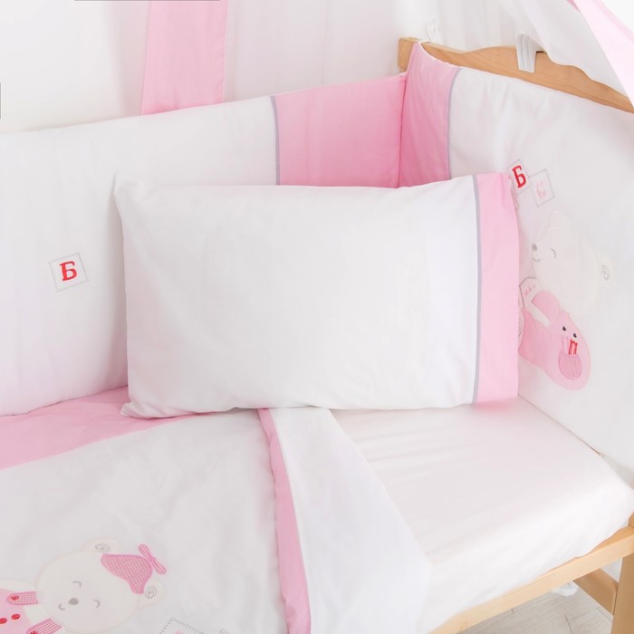 Комплект в кроватку "Мишка" (7 предметов), цвет МИКС 70210